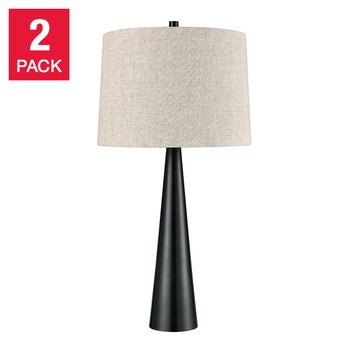 Austin Tapered Table Lamp, 2-pack