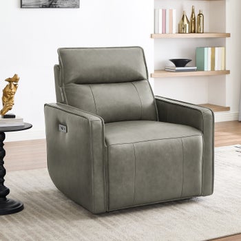 Henredon Keira Leather Zero Gravity Recliner | Costco