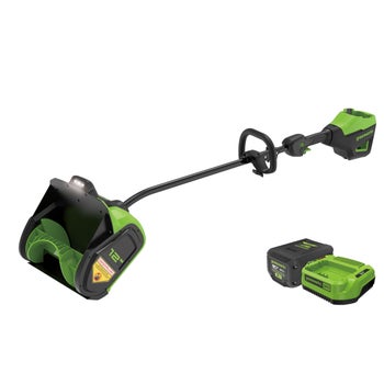 Greenworks PRO 80V 12-Inch Brushless Snow Shovel, 2.0 AH Battery and Charger Included