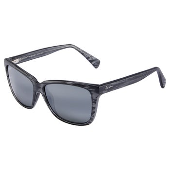 Maui Jim Jacaranda 763-11MS Matte Grey Stripe Polarized Sunglasses