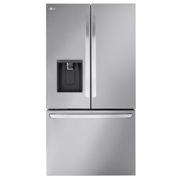 LG 36 in. 30.7 cu. ft. 3-Door French Door, Standard-Depth MAX Refrigerator With Dual Ice Makers