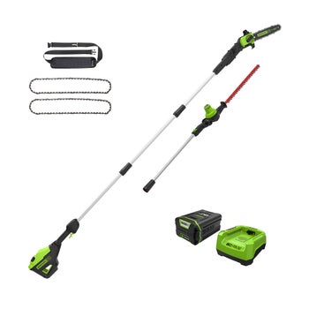Greenworks 80V Gen 2 Polesaw/Pole Hedge Combo Kit | Costco