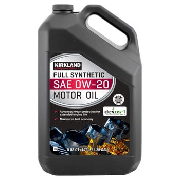 WAKO'S 4CT 0W-20 フルシンセティックオイル 20L Kirkland Signature 0W-20 Full Synthetic Motor Oil 5-quart, 4-pack