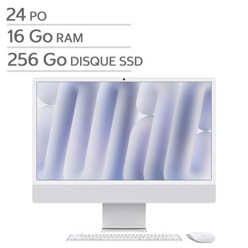 Apple 24 in. iMac, Apple M4 Chip - 16 GB RAM, 256 GB SSD | Costco