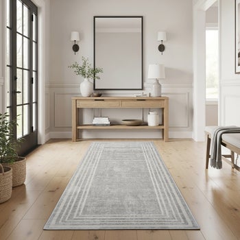 Sasha Runner, Damson Gray, 2'6” x 7' | Costco