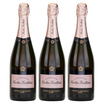 Nicolas Feuillatte Reserve Exclusive Brut Rosé Champagne 750 ml 3