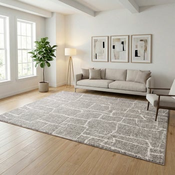 Gertmenian Turin Area Rug, Marais Gray, 6'6” x 9' | Costco