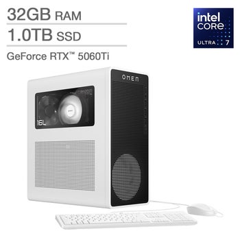 OMEN 16L Gaming Desktop PC - Intel Core Ultra 7 265F - NVIDIA