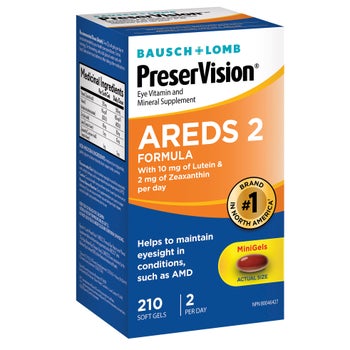 PreserVision Eye Vitamin and Mineral Supplement AREDS2 210 Softgels PreserVision Eye Vitamin and Mineral Supplement AREDS2 210 Softgels