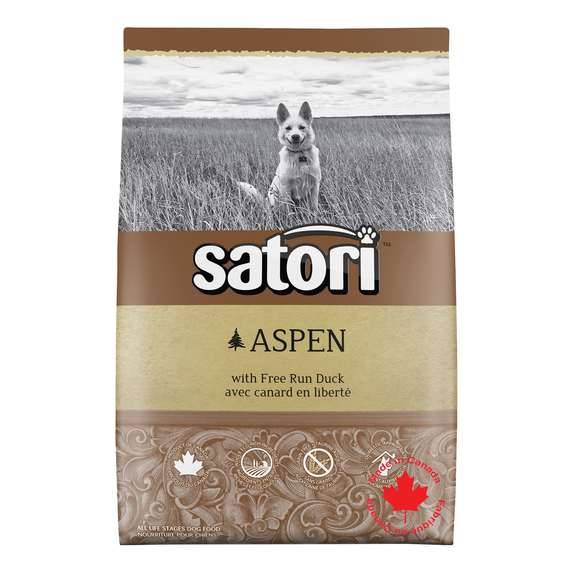 Satori Duck Recipe Dog Food, 11.36 kg (25 lbs) Costco