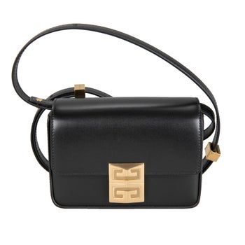 Givenchy 4G Mini Crossbody Bag, Black/Gold | Costco