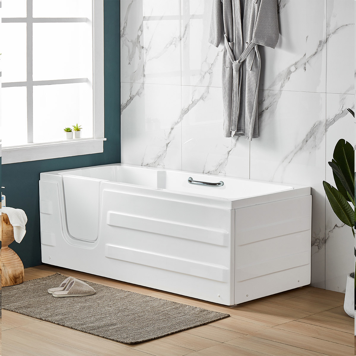 Appollo Violet 30 in. × 61 in. WalkIn Bathtub Costco