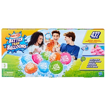 予約完売品 argue COTTON NYLON BALLOON FOODIE Nerf Better Than Balloons 432 Pods | Costco