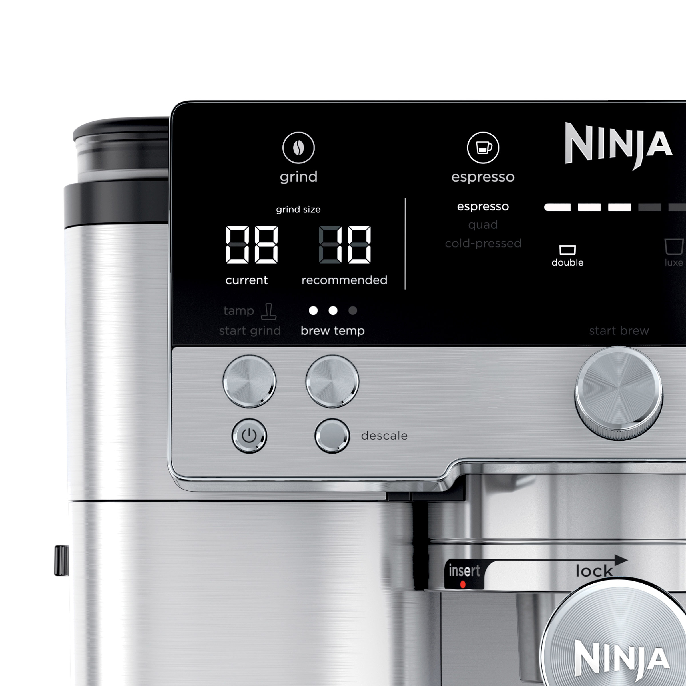 Ninja Luxe Café Premier Series 3-in-1 Espresso, Coffee and