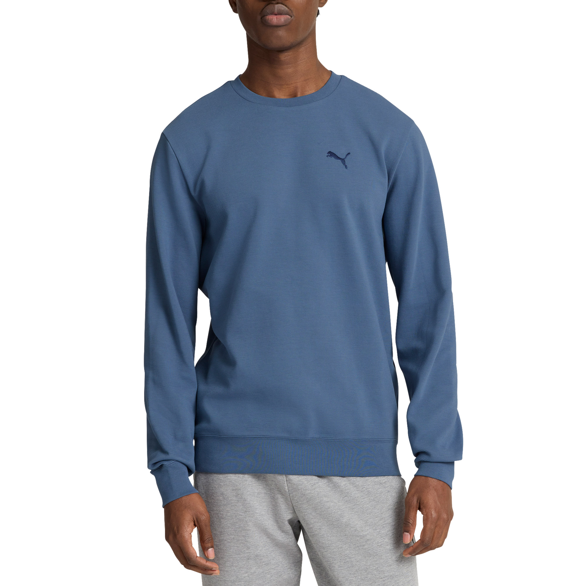 トップス Huberstore Crewneck Sweat shirt XL Men's Cutter & Buck Heather Gray Presidents Cup Lift