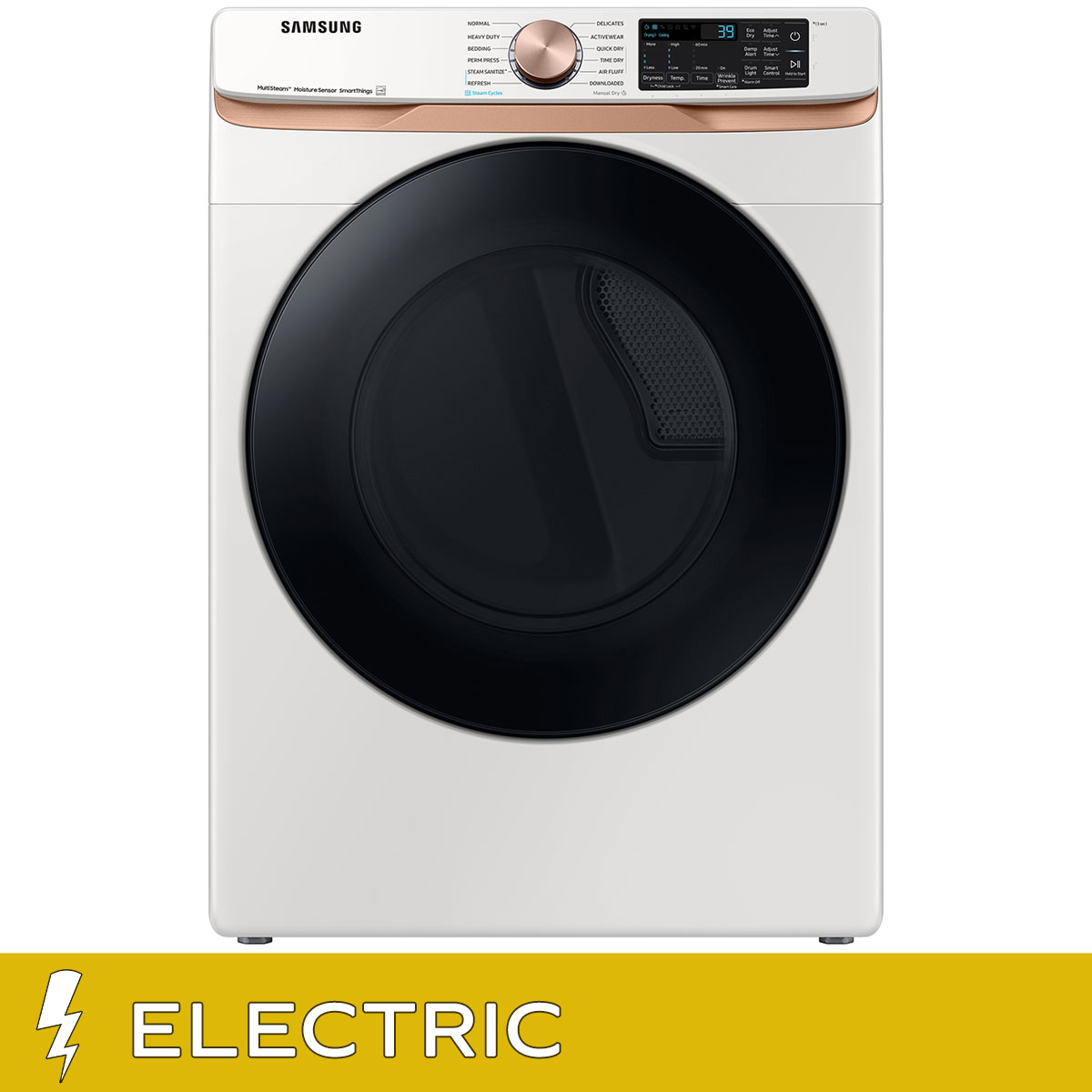 Samsung 7.5 cu. ft. Smart Electric Dryer with Steam Sanitize+ and