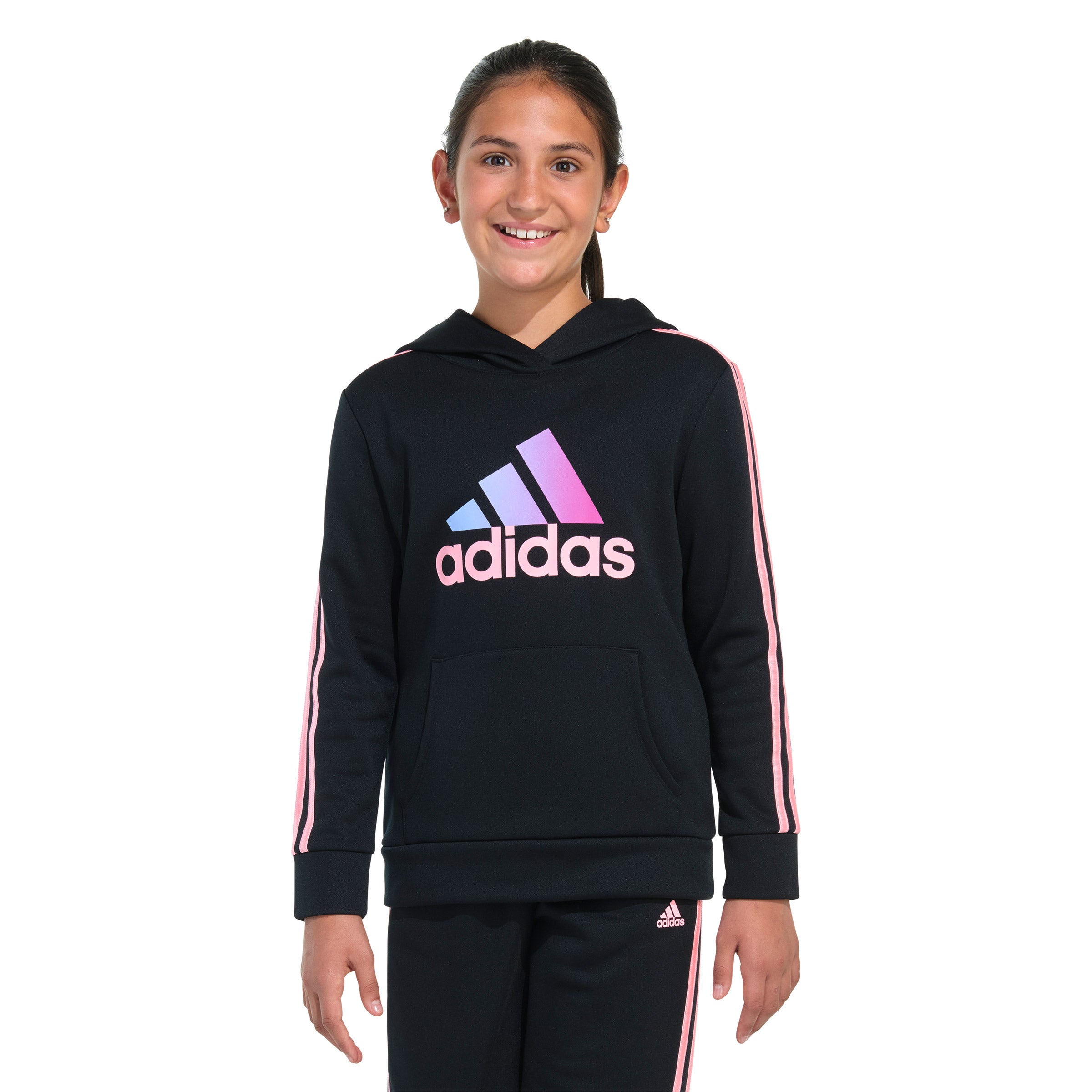 adidas Youth Tech Fleece Hoodie, Girls