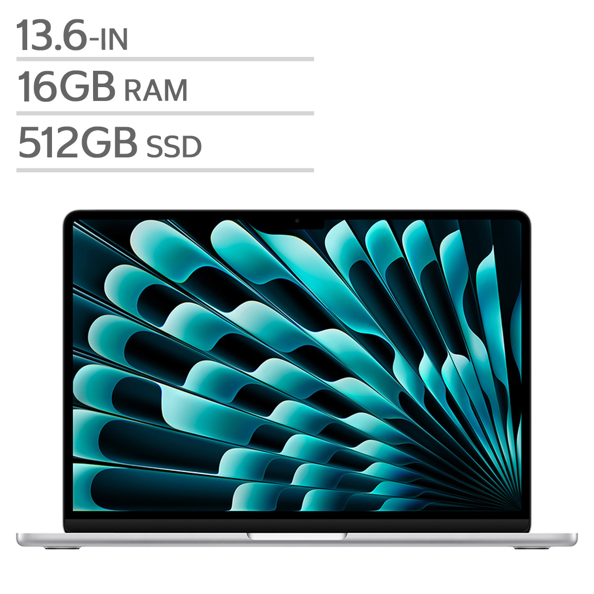 Apple MacBook Air 13.6 in., Apple M4 Chip - 16 GB RAM, 512 GB SSD