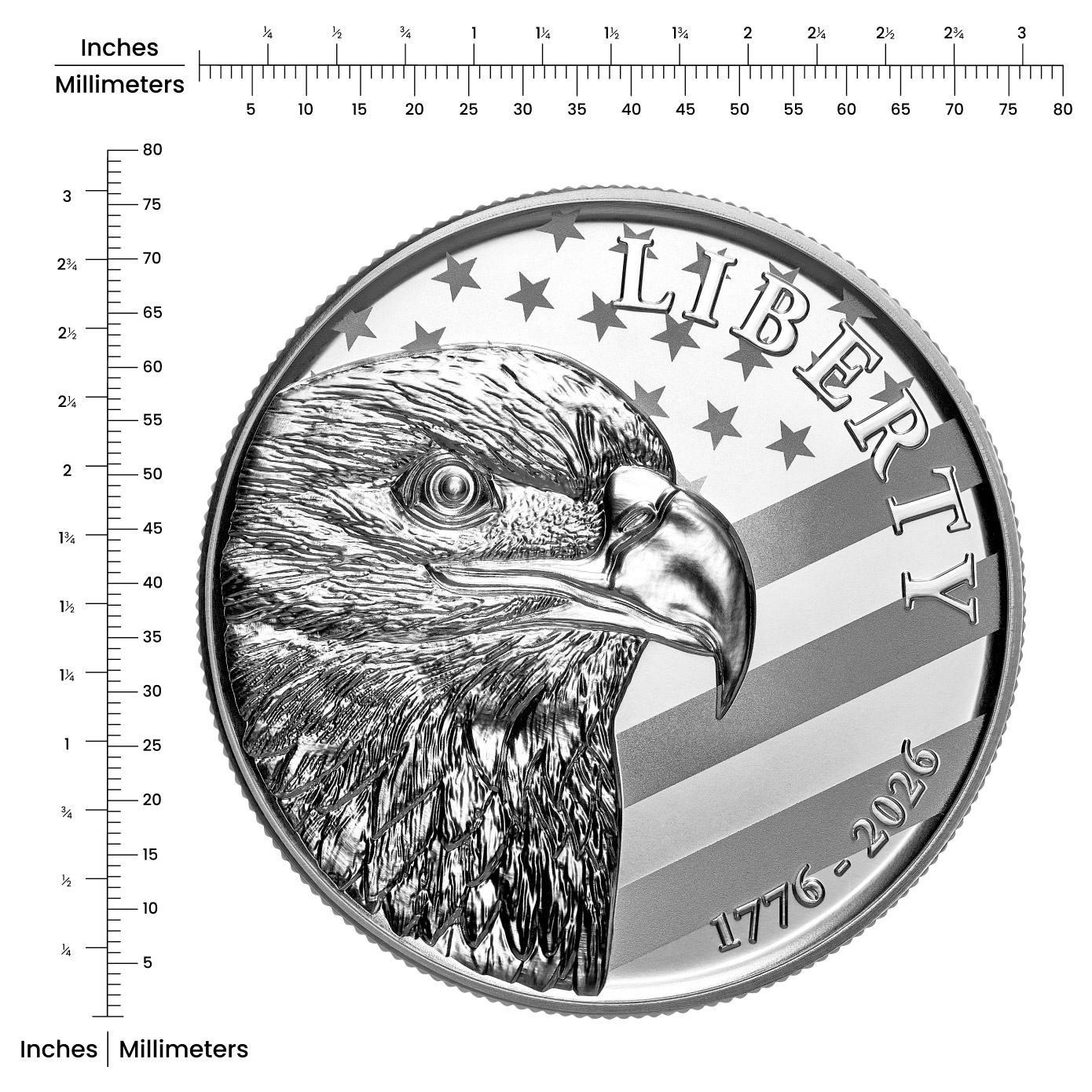 10 oz Silver Round Sunshine Minting 250th Anniversary American 10 oz Silver Round Sunshine Minting 250th Anniversary American