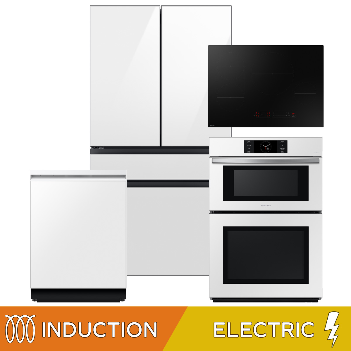 Samsung 4-Piece Induction Kitchen Package with Counter Depth 4