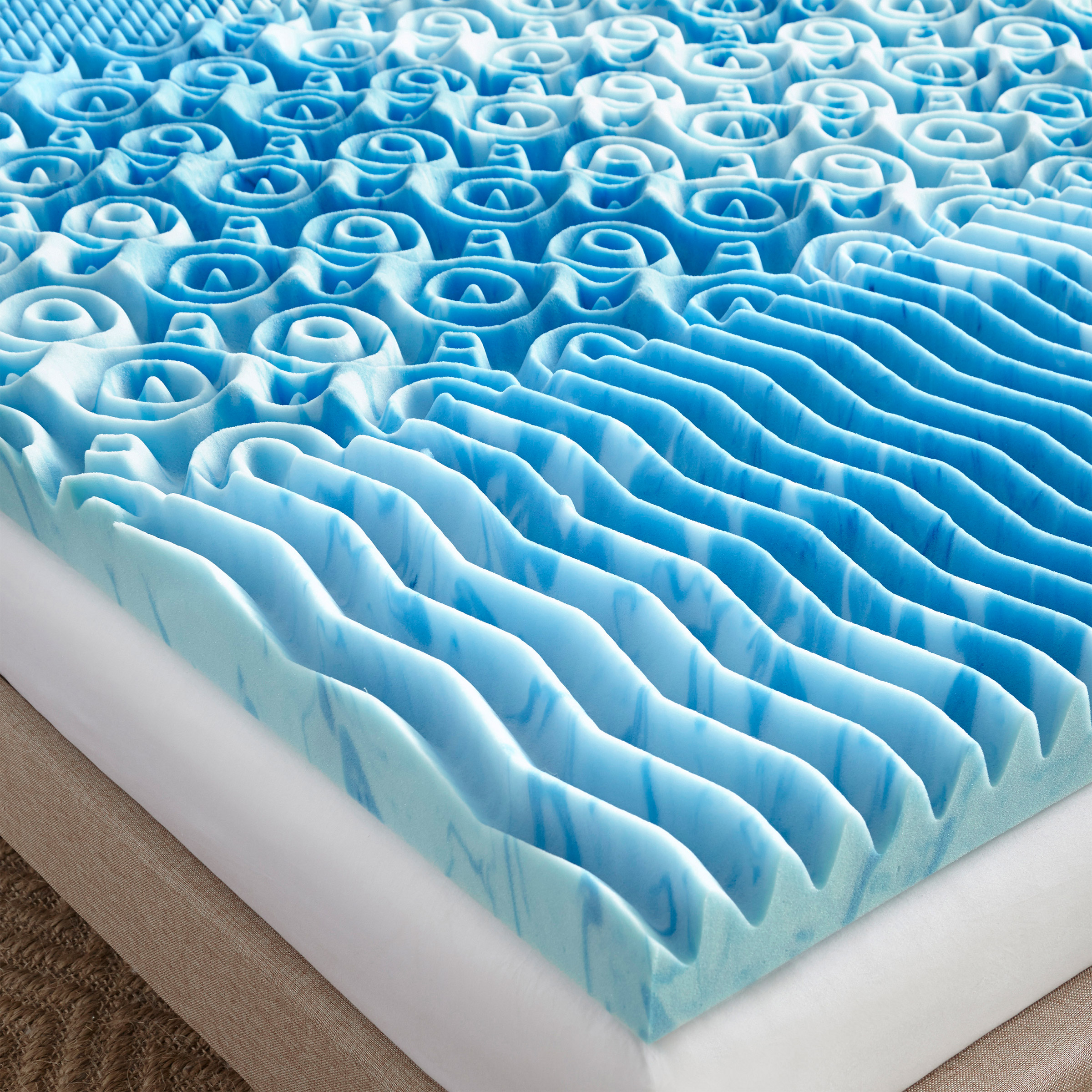 Thomasville 3 Multi Zone Cooling Gel Foam Mattress Topper Costco