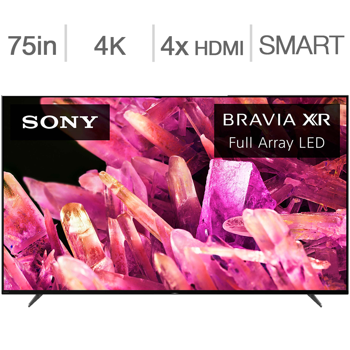 テレビ 75-Inch 4K TV - Sony BRAVIA KJ-75X80WK Amazon.co.jp: ソニー 75V型 4K 液晶 テレビ ブラビア KJ-75X80K