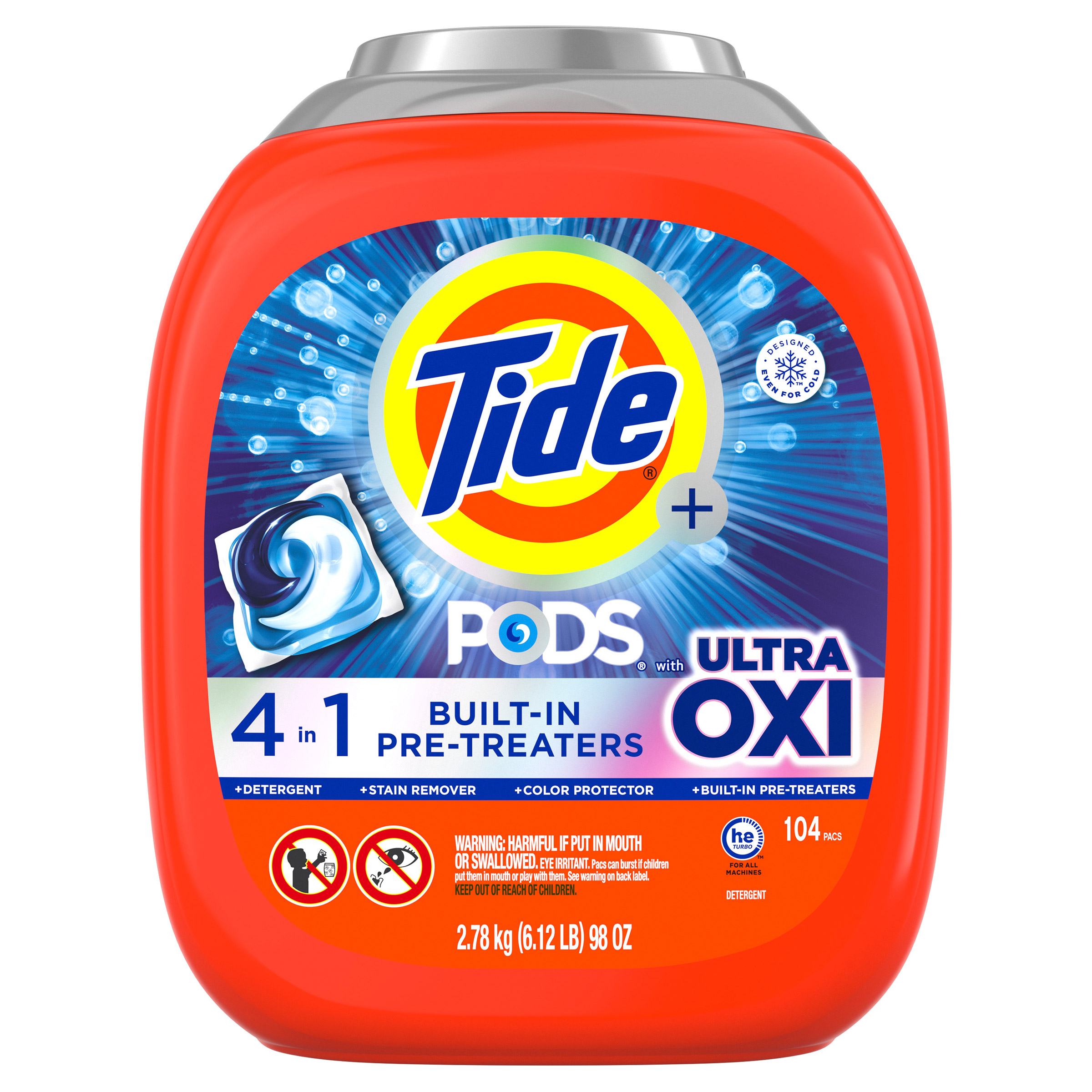 Tide + Ultra OXI HE Laundry Detergent PODS