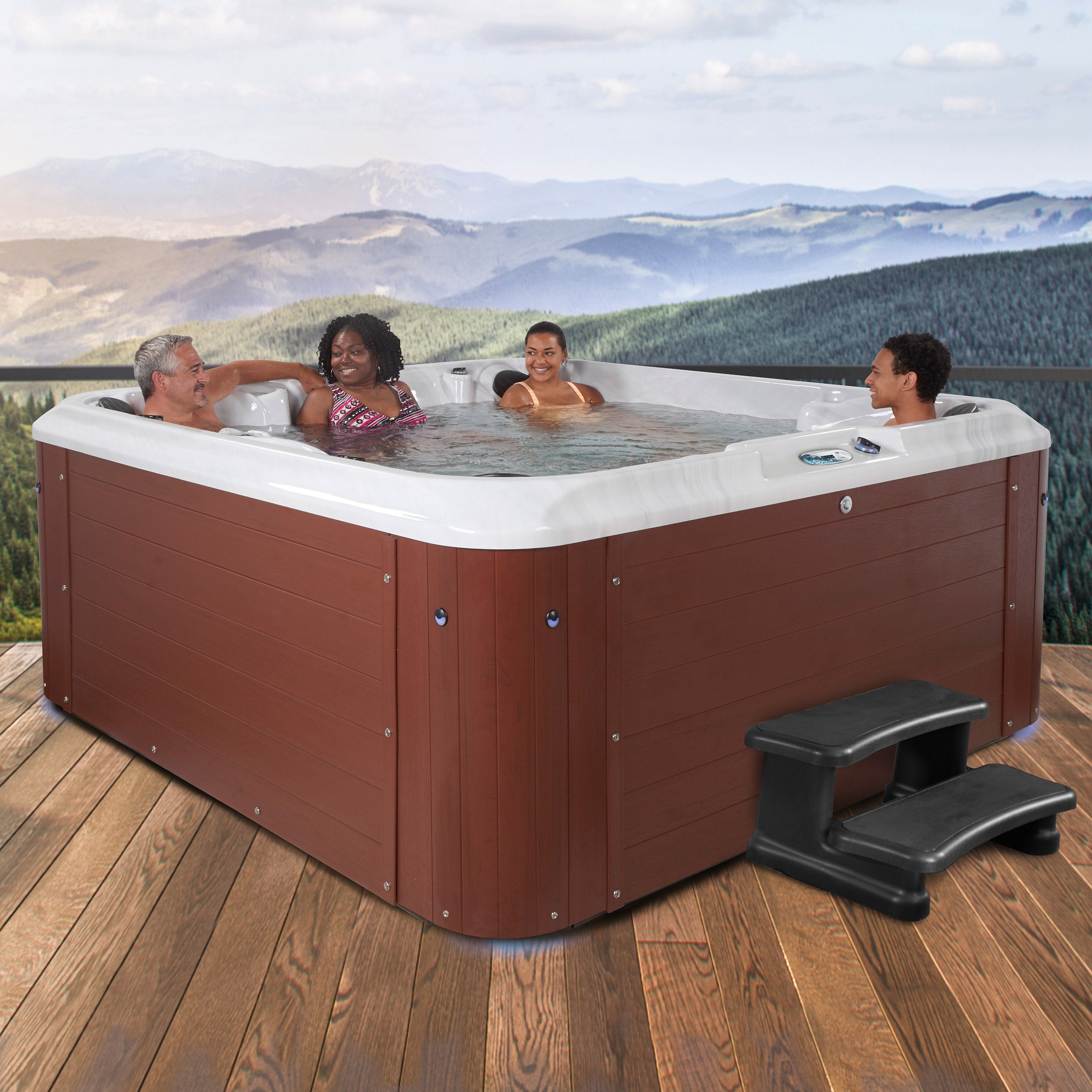 Evolution Spas Monarch 90-Jet, 7-person Acrylic Spa