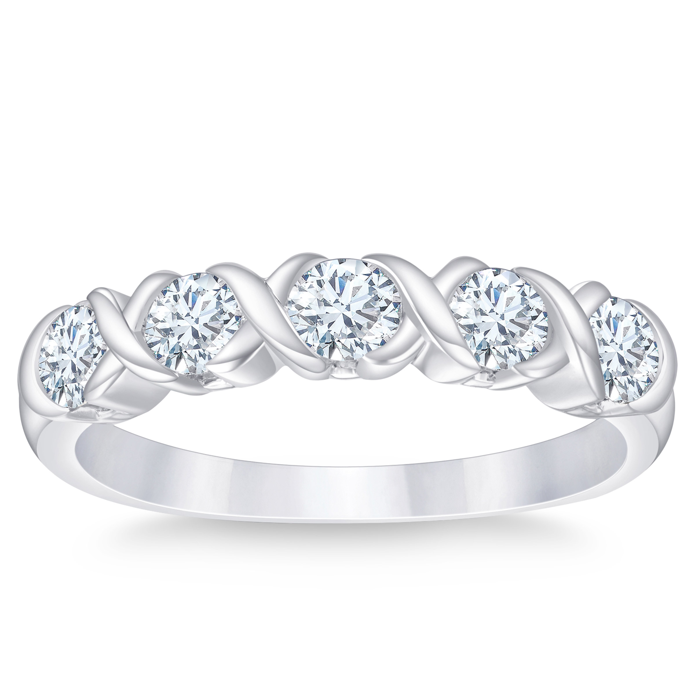 GILBERT TRIPLE CROWN 2.0 & 3.0 セット Round Brilliant 2.20 ctw VS2 Clarity I Color Diamond