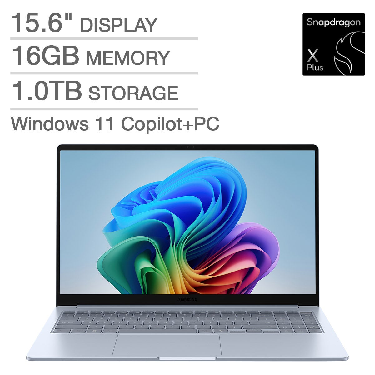 Samsung Galaxy Book4 Edge 15-inch with Snapdragon X Plus Processor