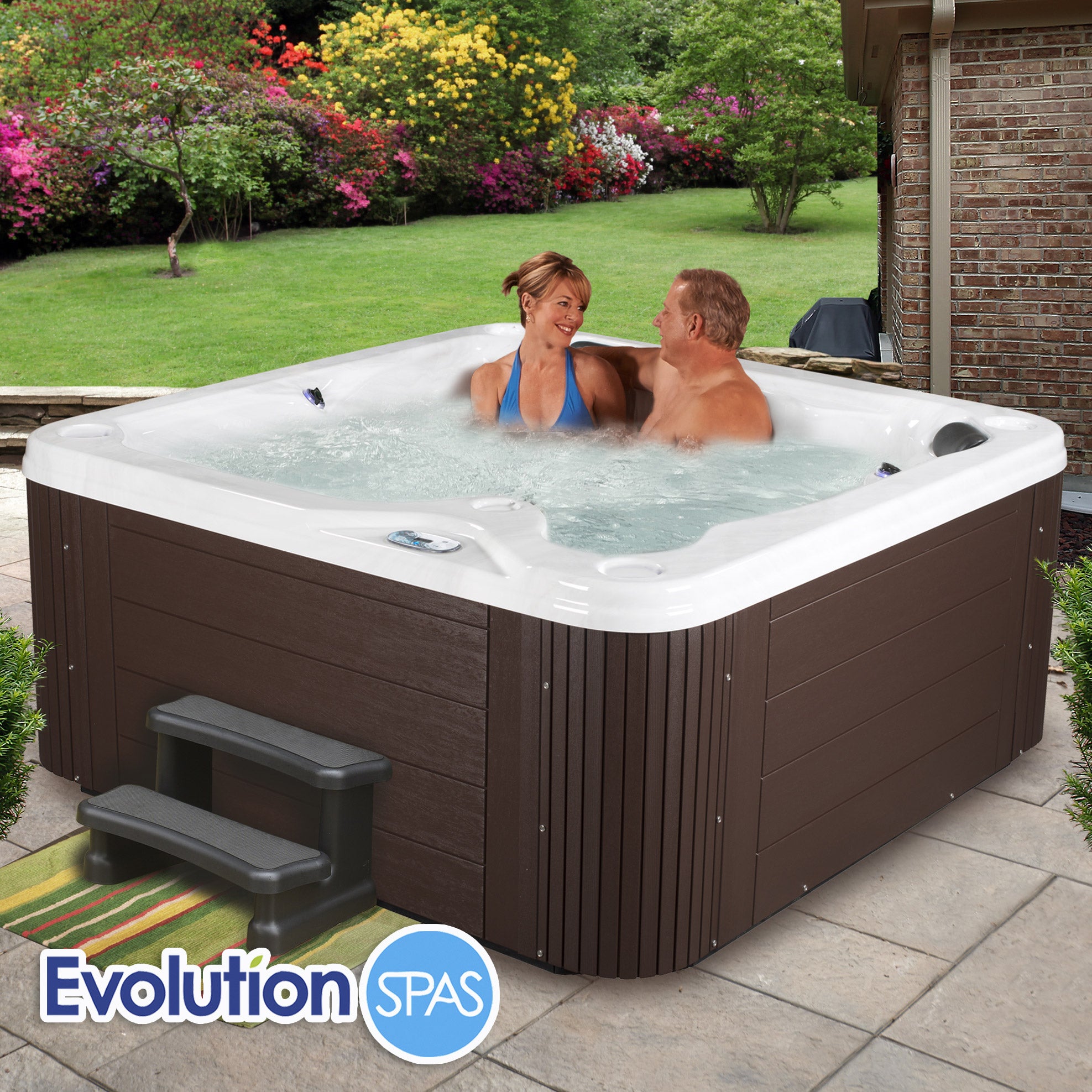 Evolution Spas Mirage 60-Jet, 4 or 5-Person Acrylic Spa