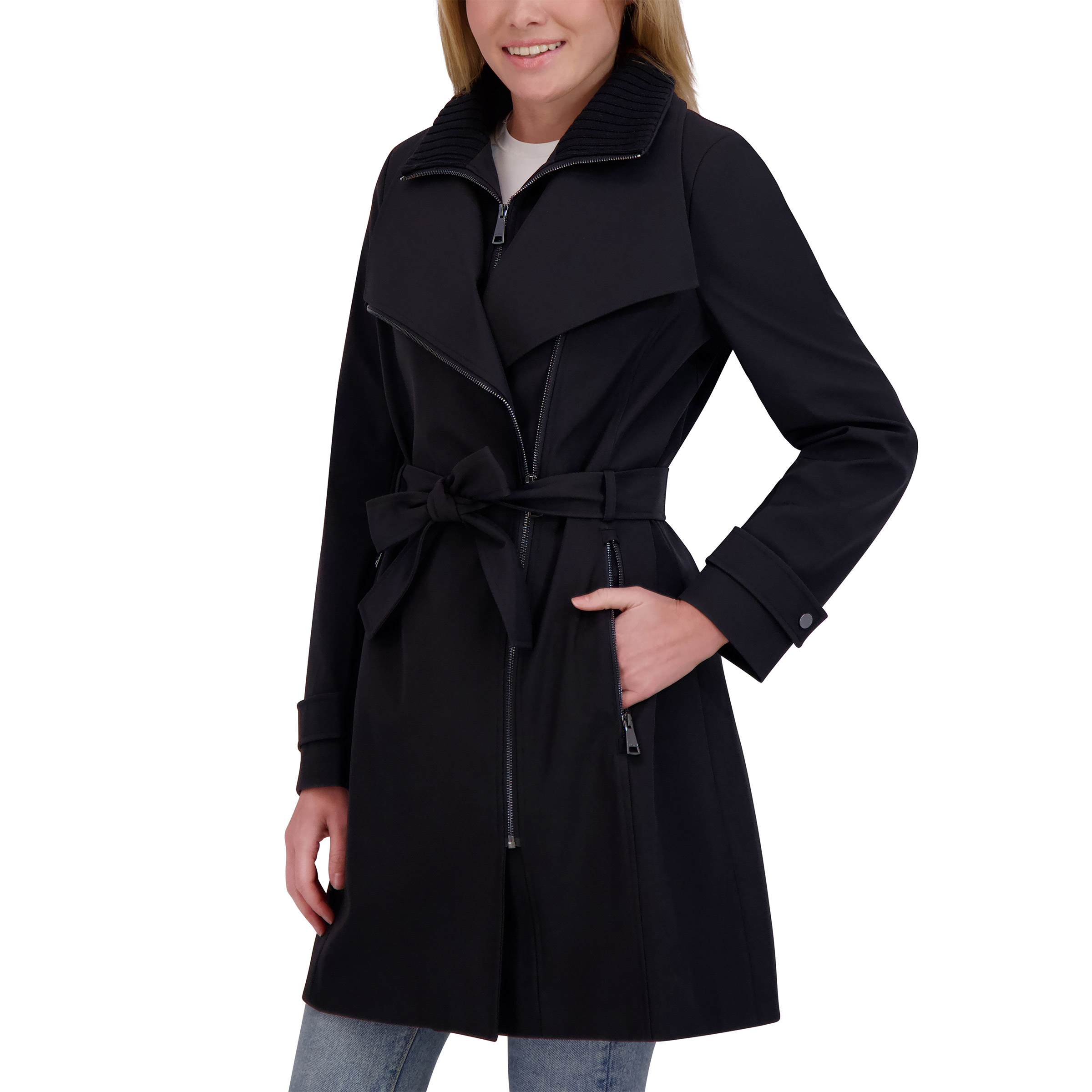コート Heavy-Duty Trench Coat Amazon.com: ZYTECO Women's Lapel Double-Breasted Trench Coat