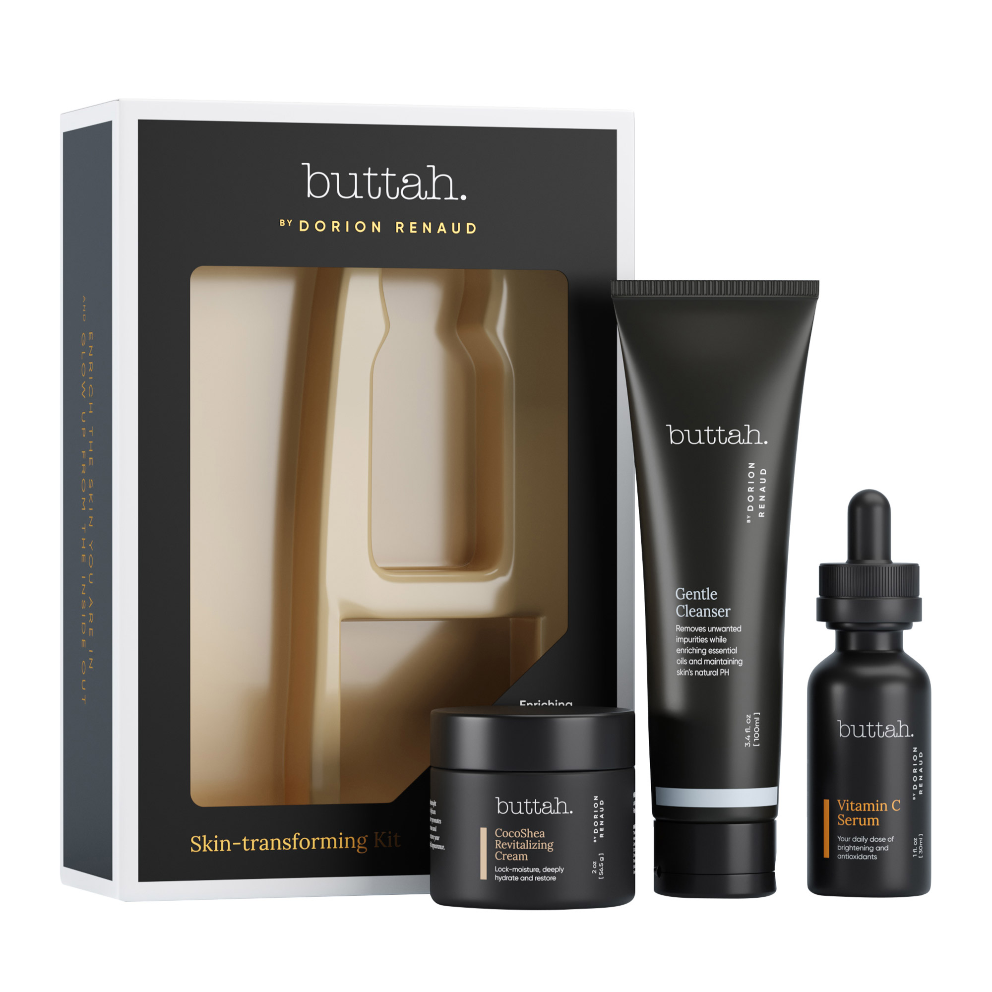 buttah Skin-Transforming Kit with CocoShea Revitalizing