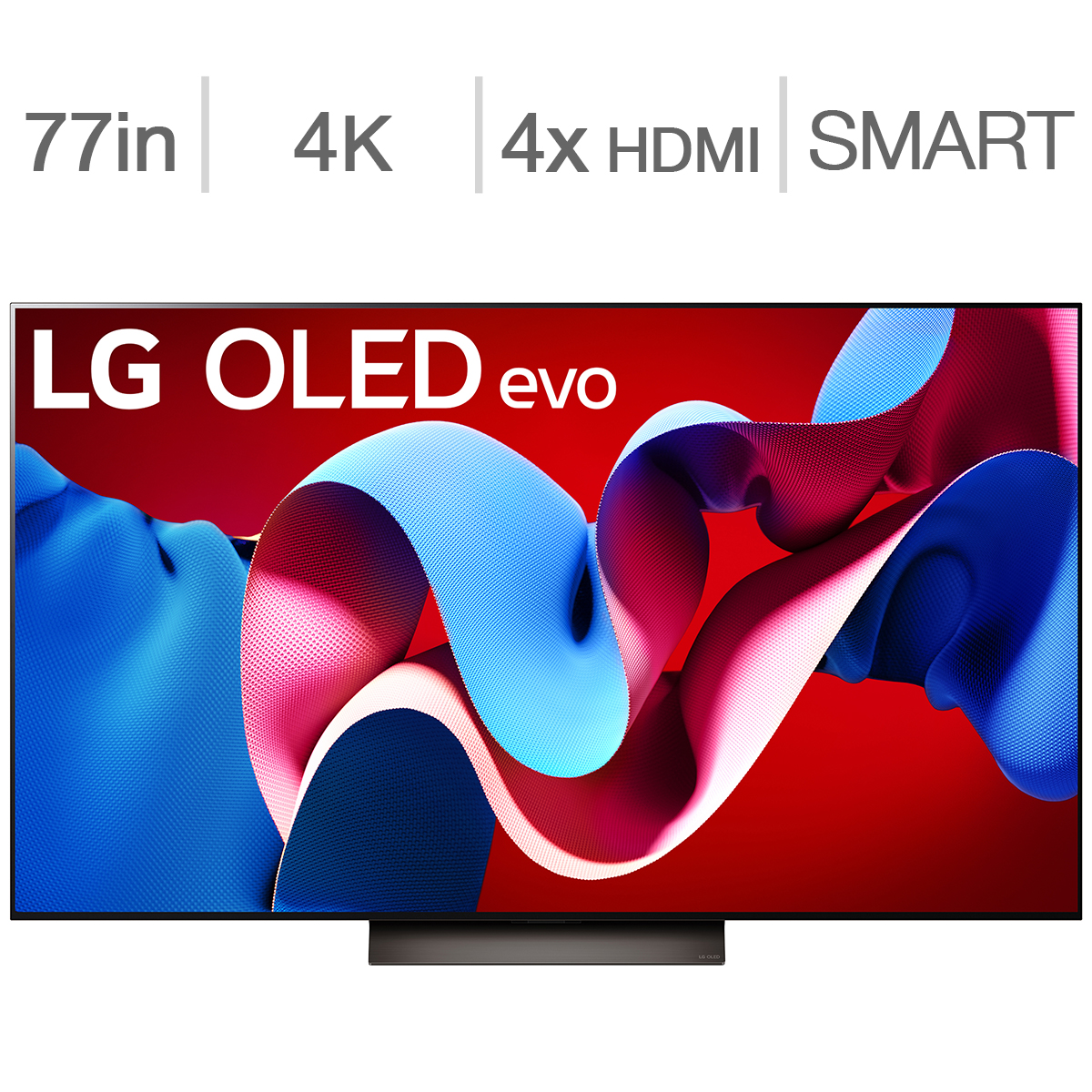 LG 77-inch Class OLED evo C2 77インチ LG OLED evo 77 Inch TV C2 Series 4K Cinema Screen Design