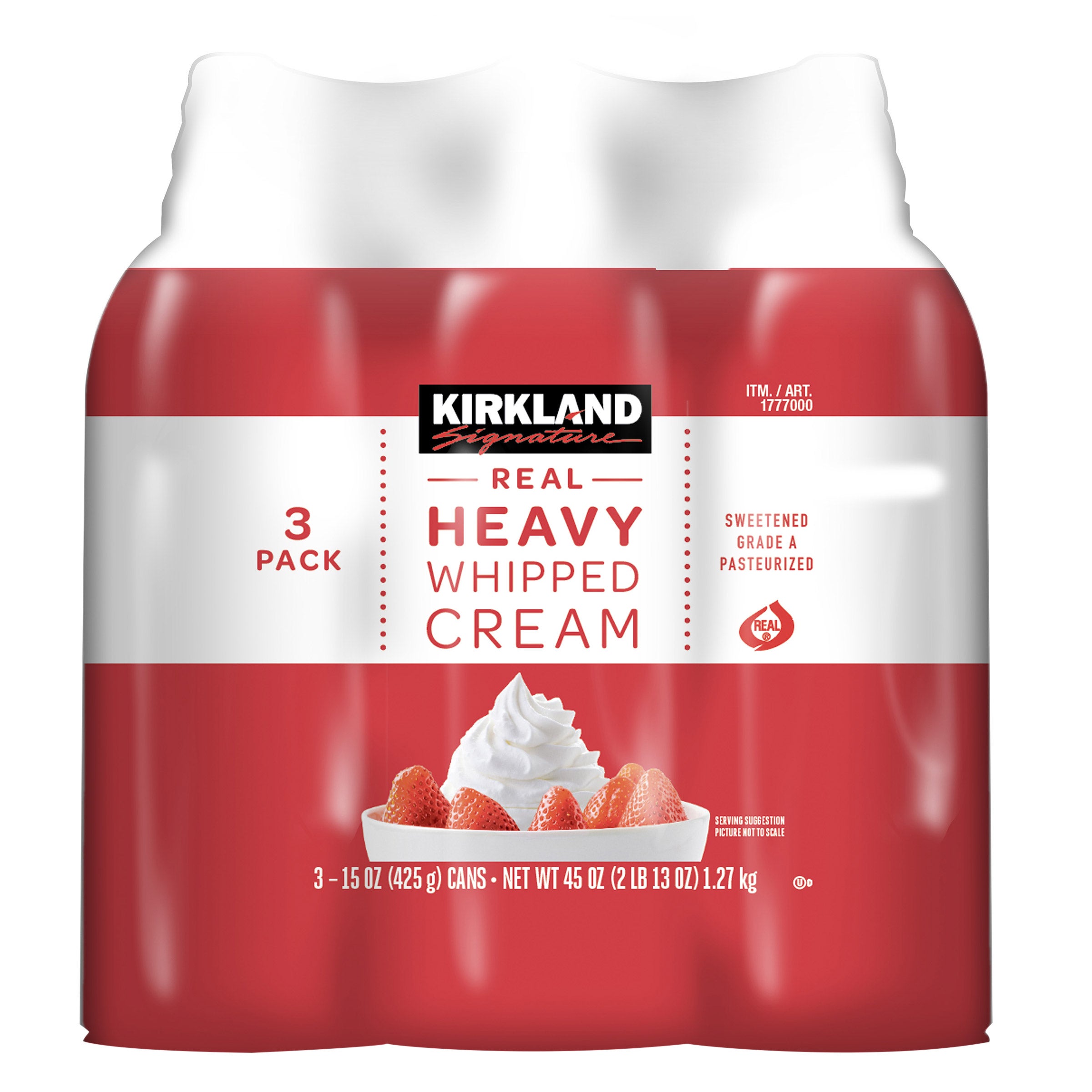 Kirkland Signature Heavy Whipped Cream, 3/15 oz