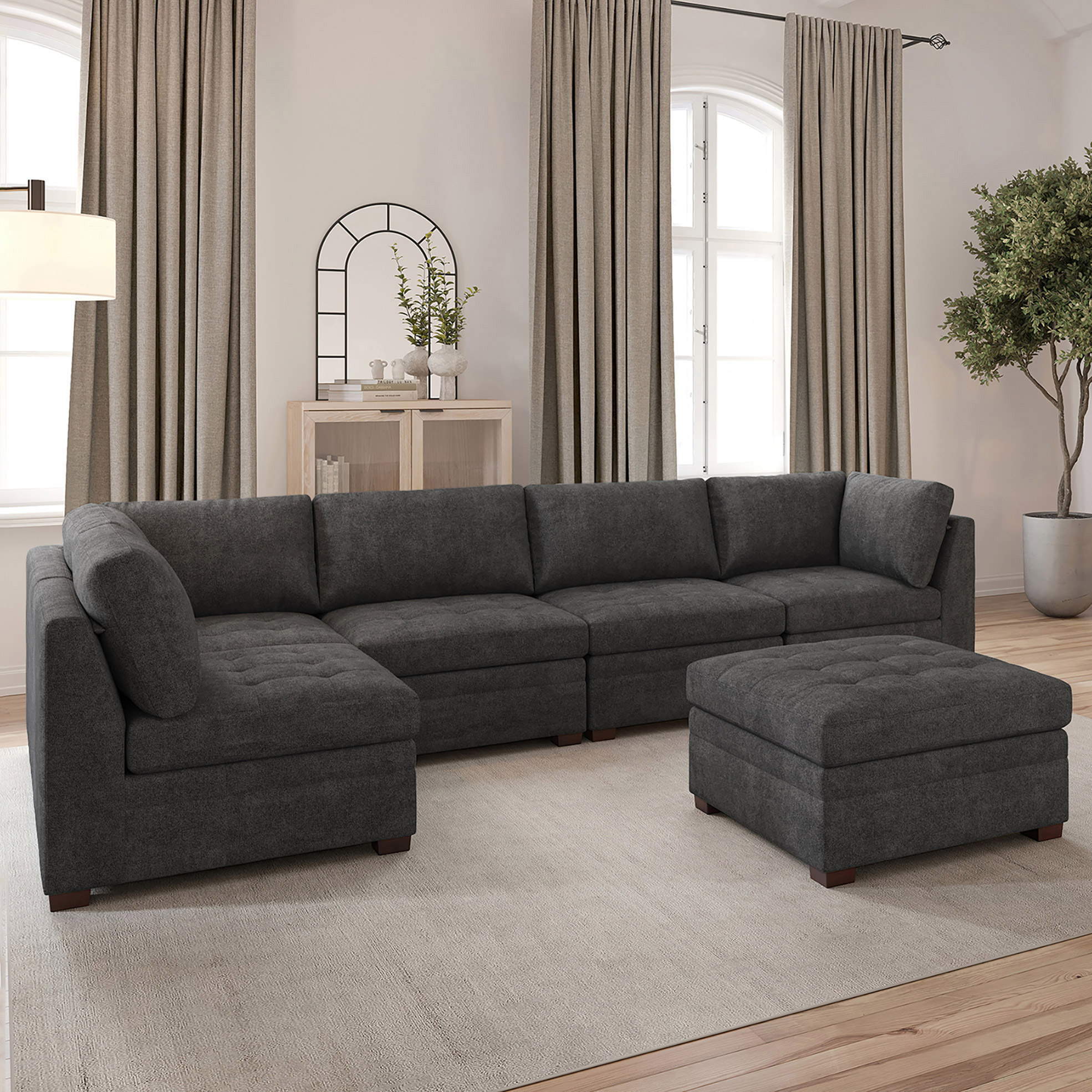 Thomasville Lowell 6-piece Modular Sectional | My online store dba
