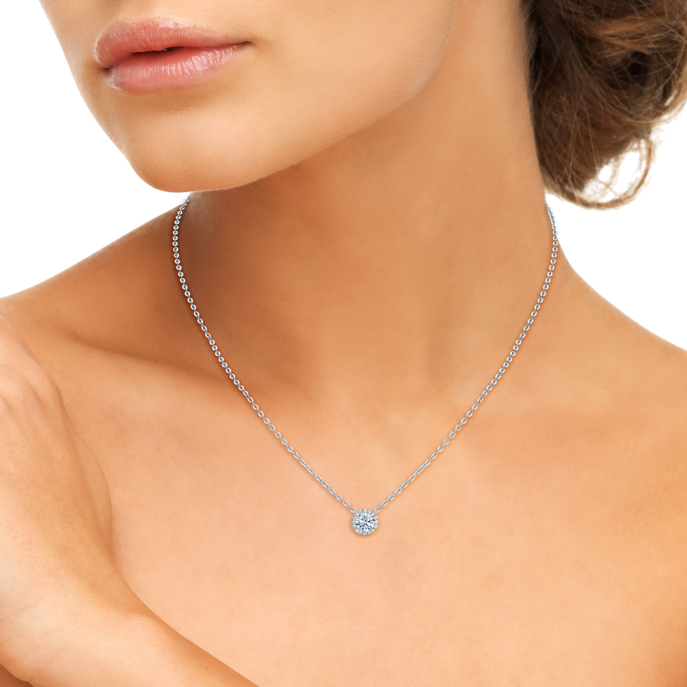 Round Brilliant 0.76 ctw VS2 Clarity, I Color Diamond 14kt