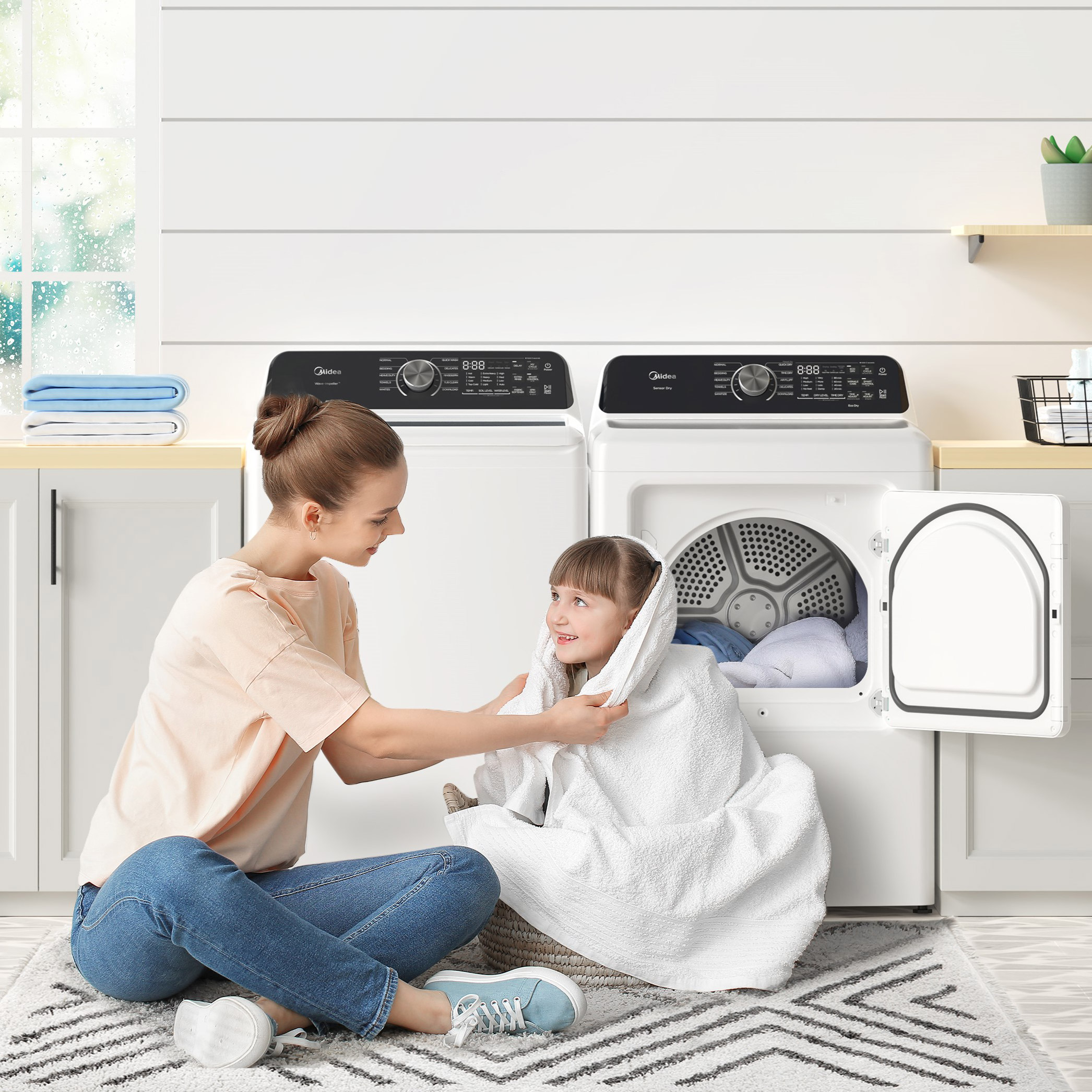 Midea 7.0 cu. ft. ELECTRIC Dryer with Sensor Dry | Costco
