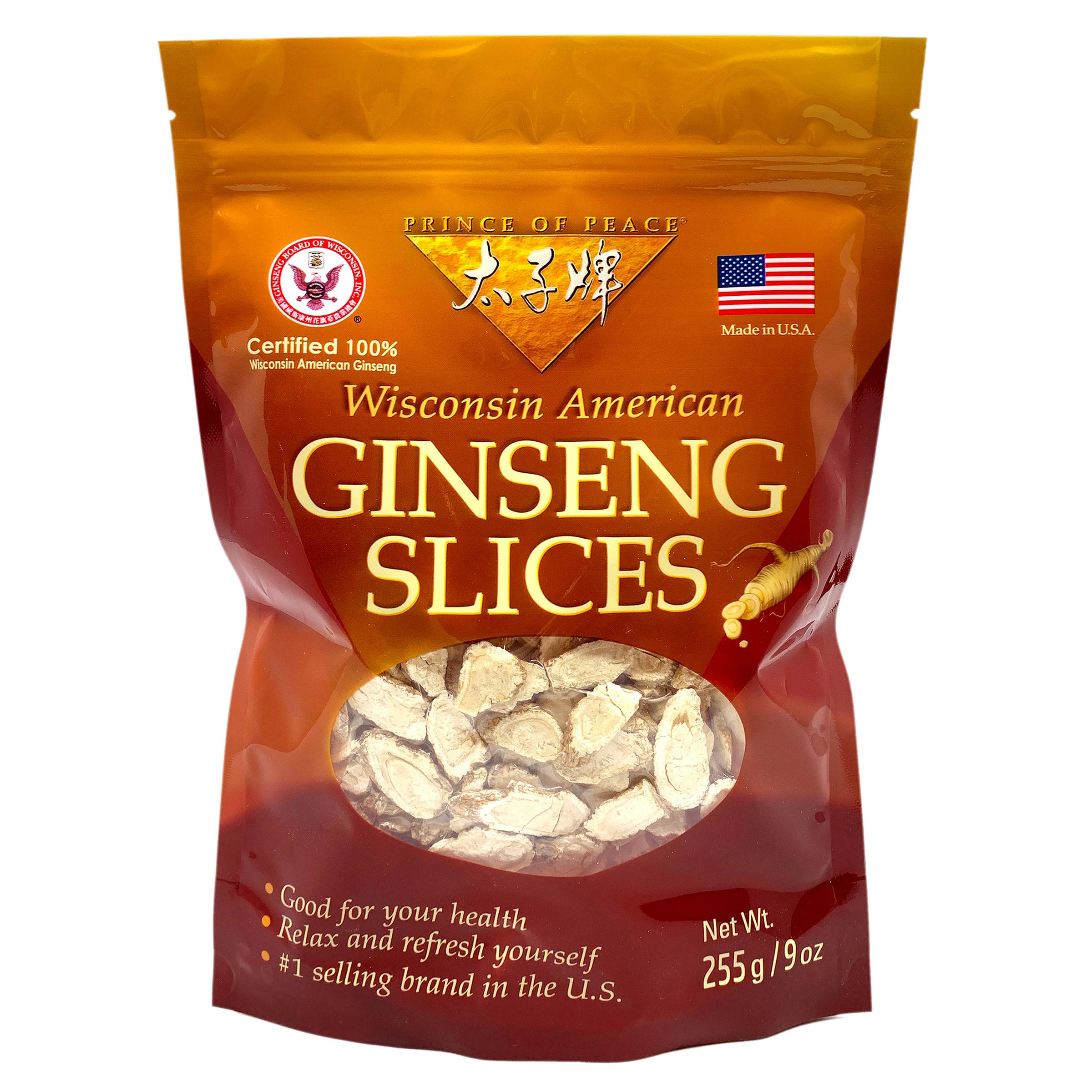 Prince of Peace Ginseng Slices, 9 oz