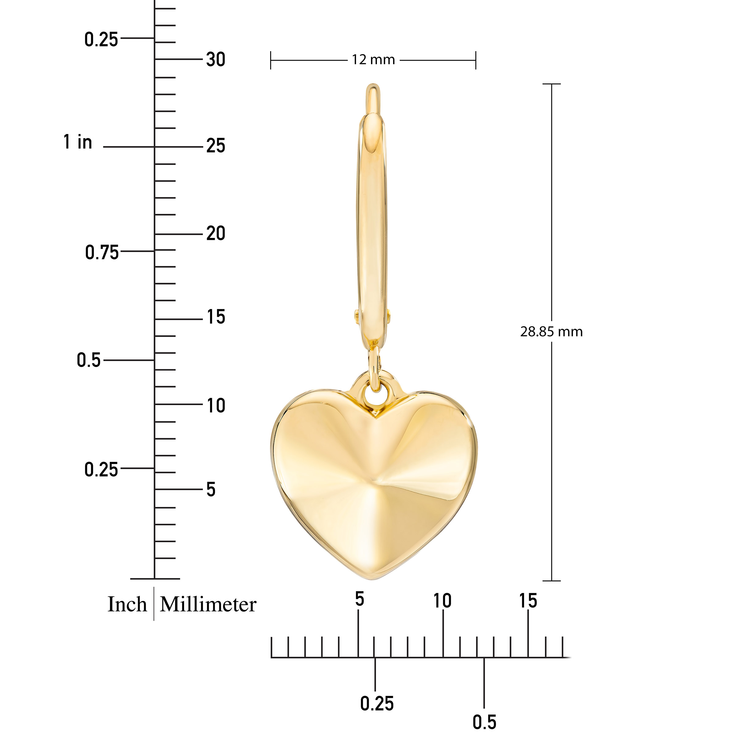 yellow heart 6点まとめ売り アクリルハートパーツ z-3 - MOOIGALLERY | minne 国内最大級の