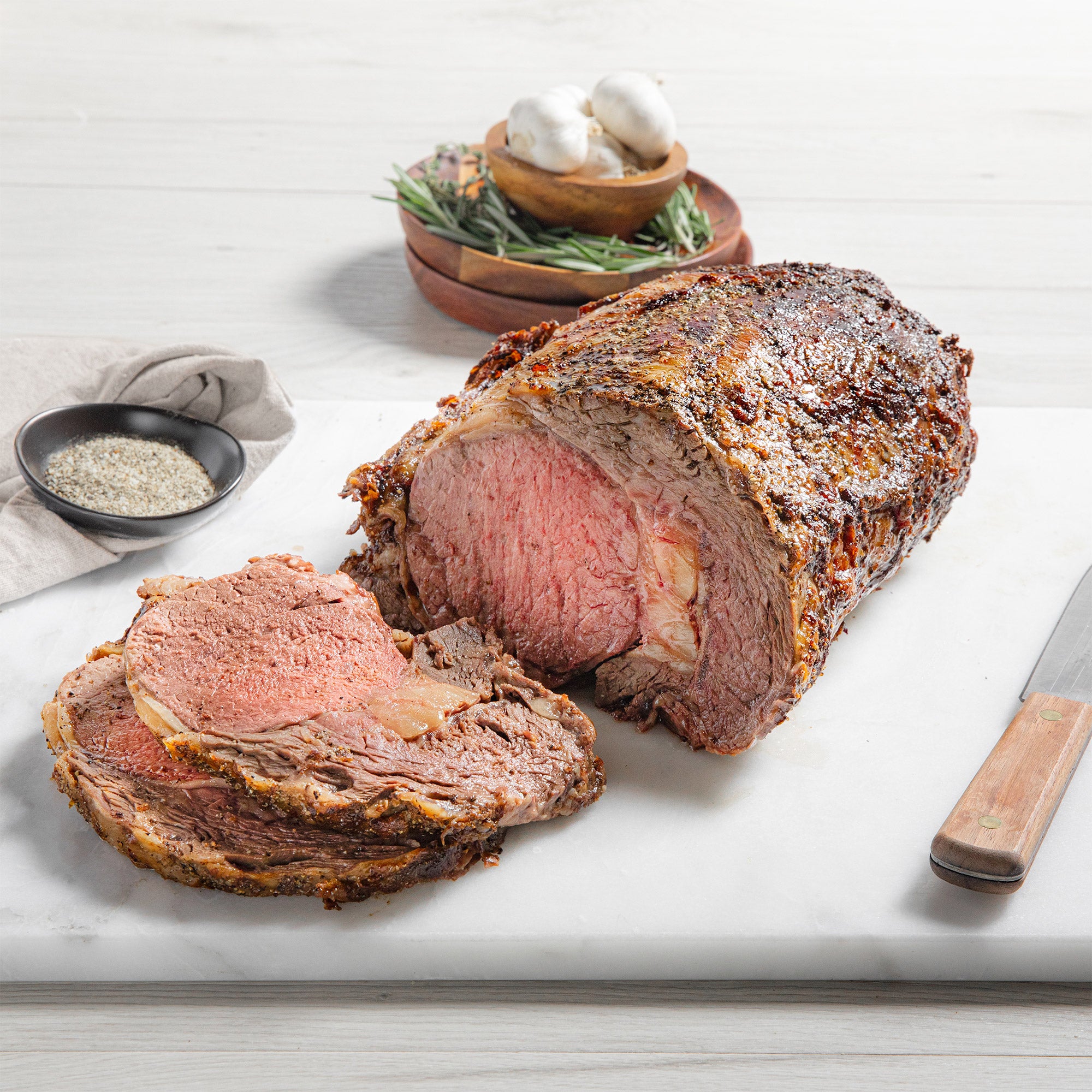 Boneless Prime Rolled Rib Roast Low And Slow Reverse Sear Low