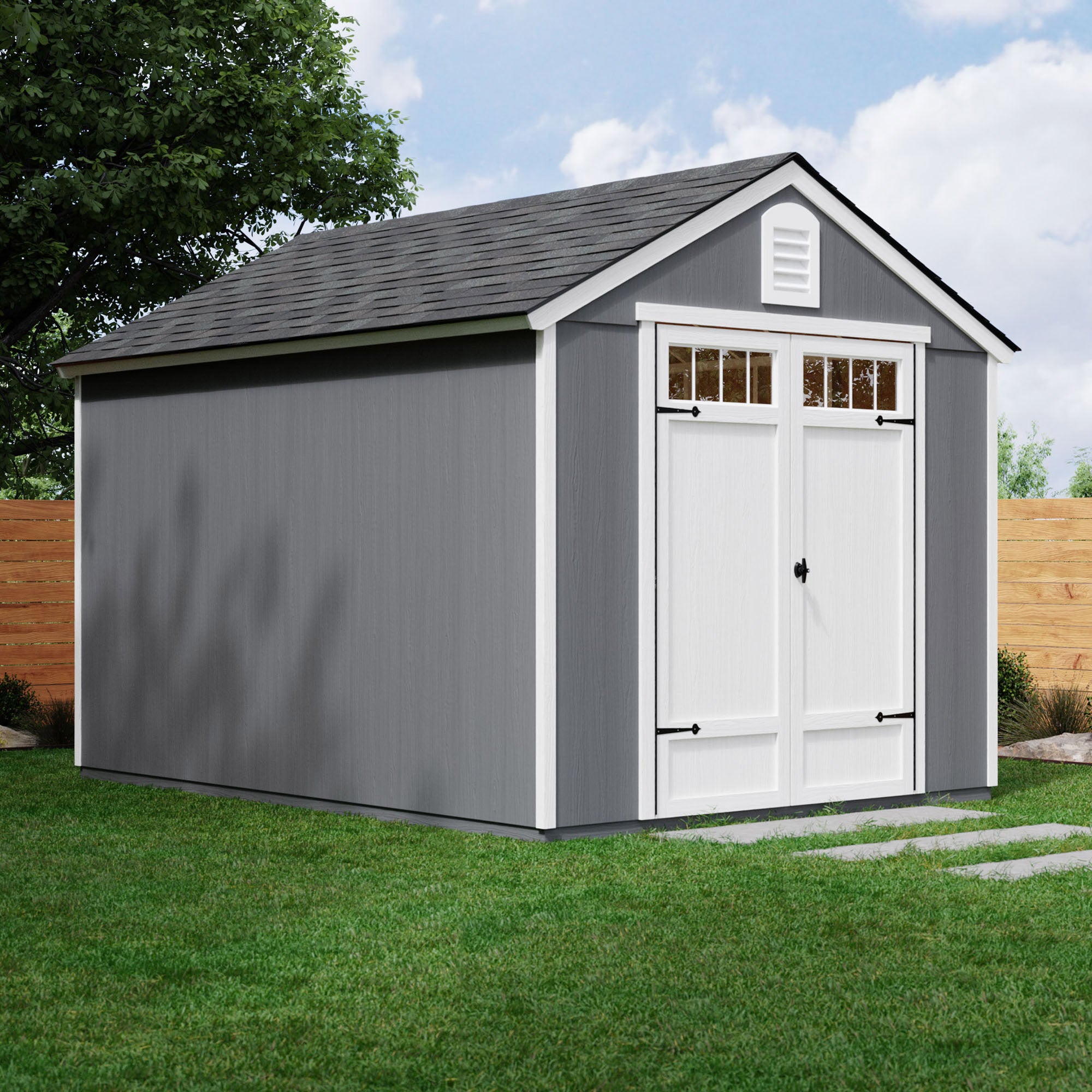 Yardline Everley Wood Shed - Do-it-Yourself Assembly