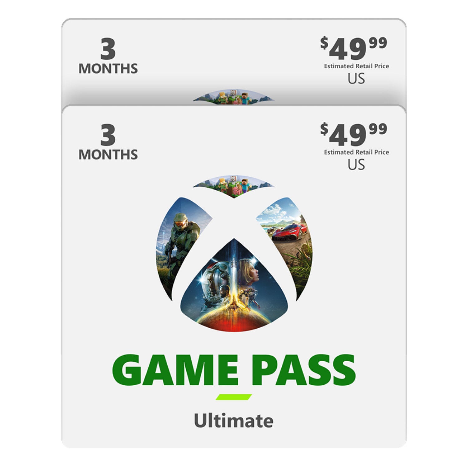 Xbox Game Pass Ultimate, Two 3-Month Subscription Digital Download