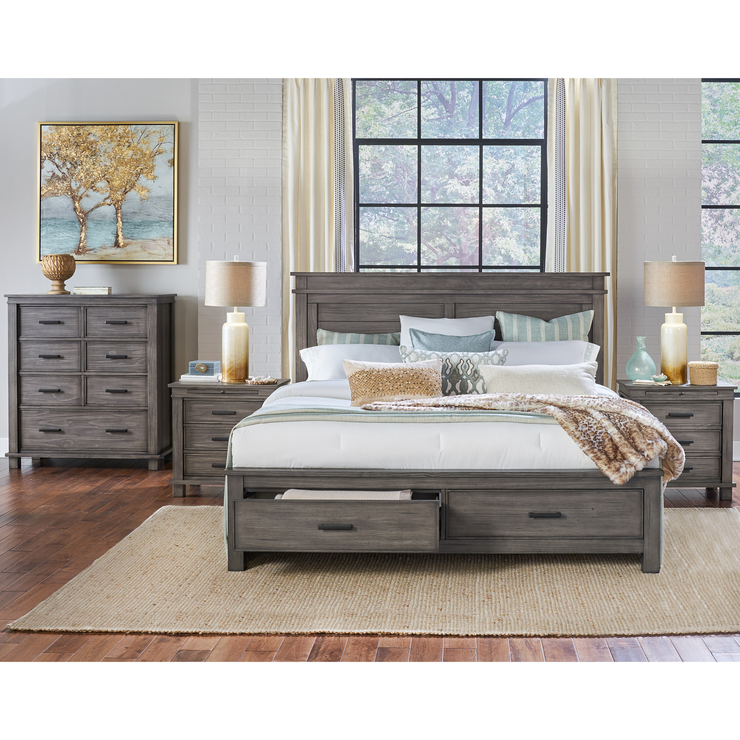 Queen bed set costco discount