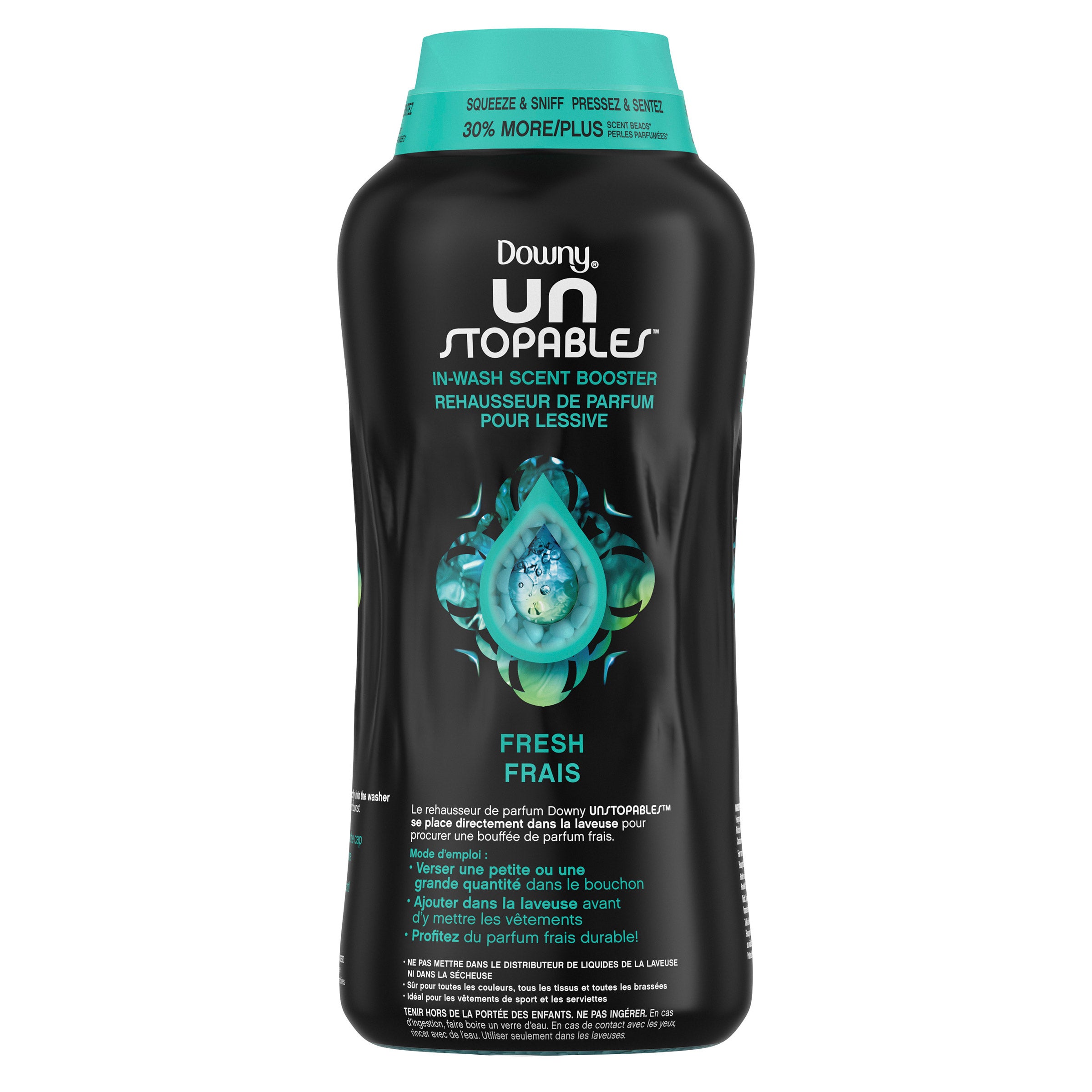 Downy Unstopables In-Wash Scent Booster Beads, Fresh, 39.9 oz