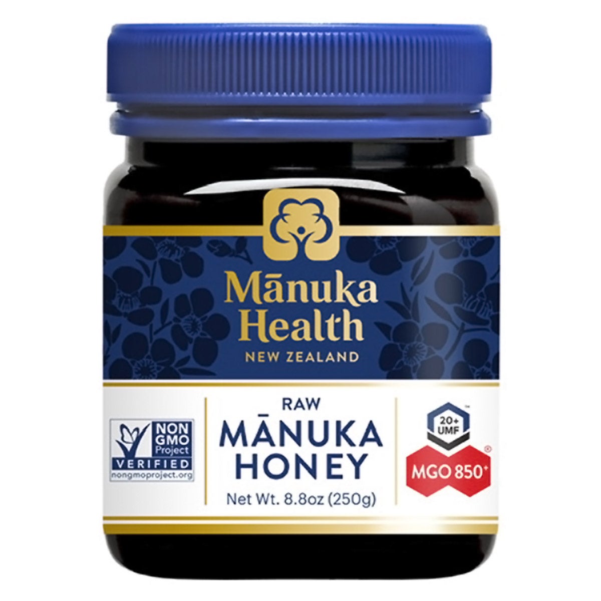 Manuka Health UMF 20+ (MGO 850+) Raw Manuka Honey 8.8 oz