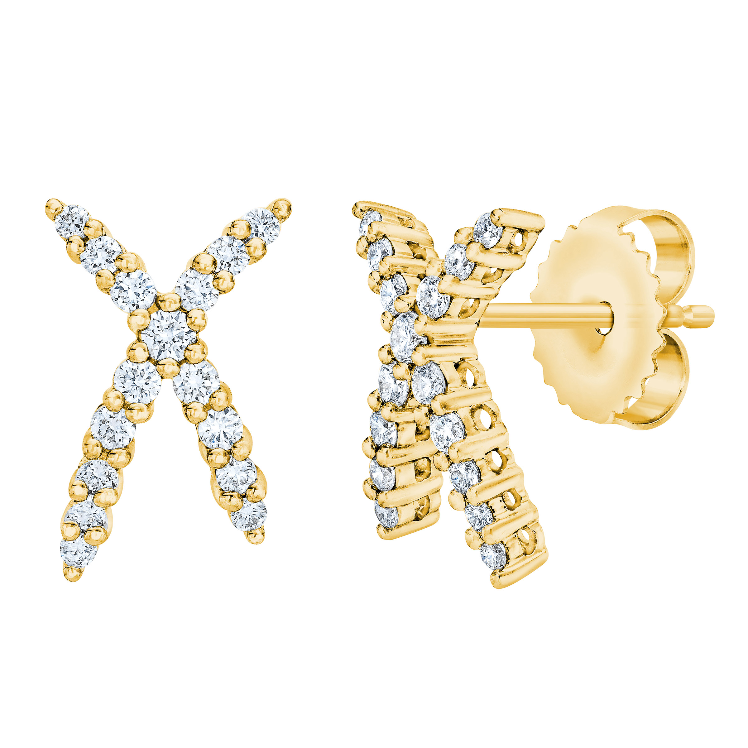Round Brilliant 0.34 ctw VS2 Clarity, I Color Diamond 14kt