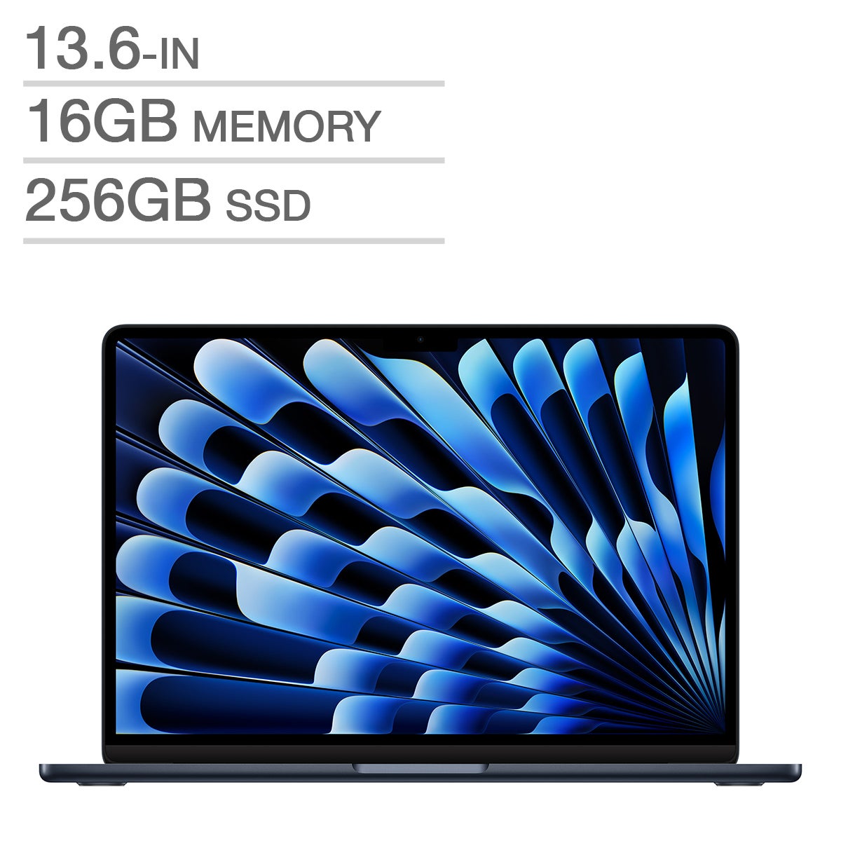 Apple MacBook Air 13.6 in., Apple M2 Chip – 16 GB RAM, 256 GB SSD 