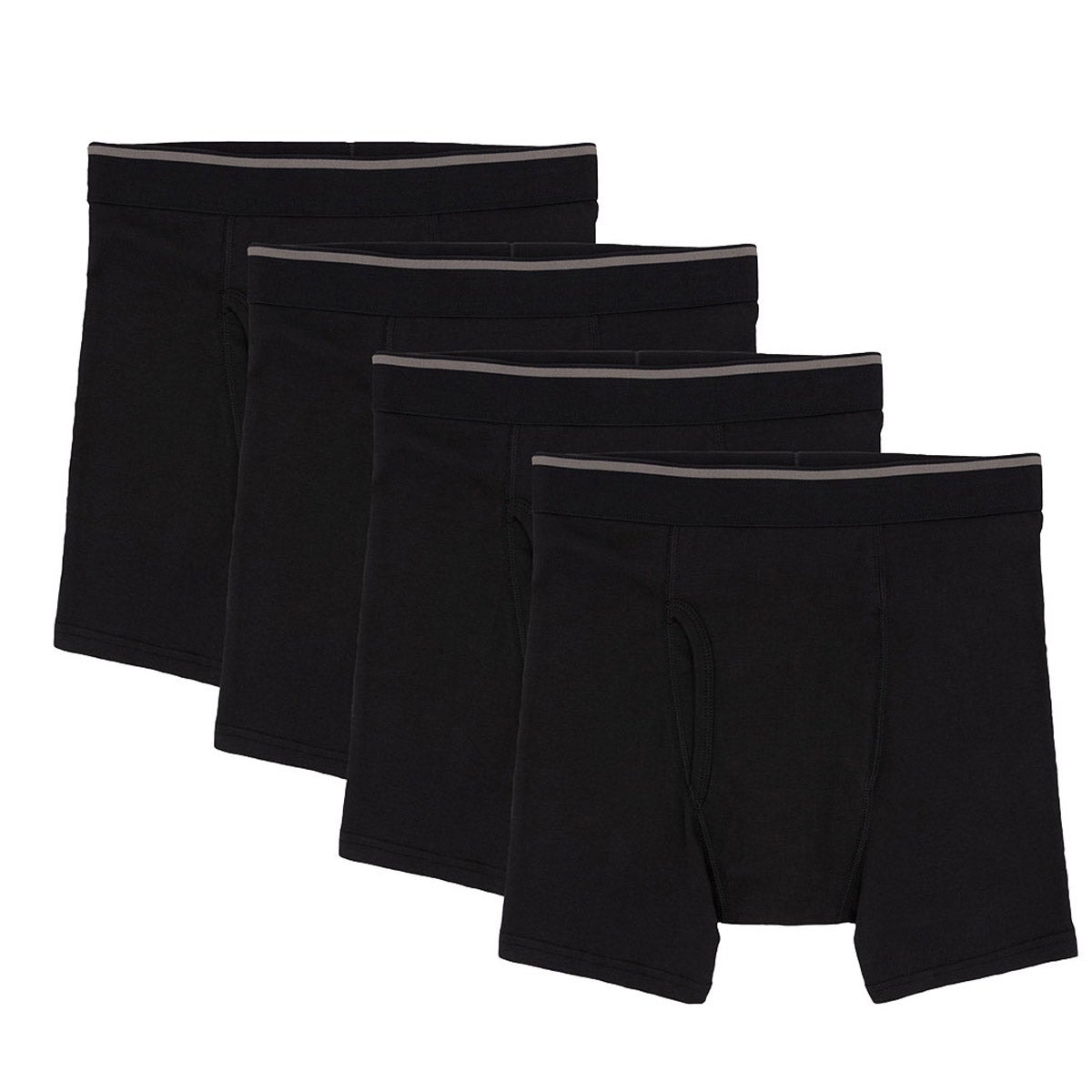 Kirkland Signature Men's Boxer Brief, 4-Pack