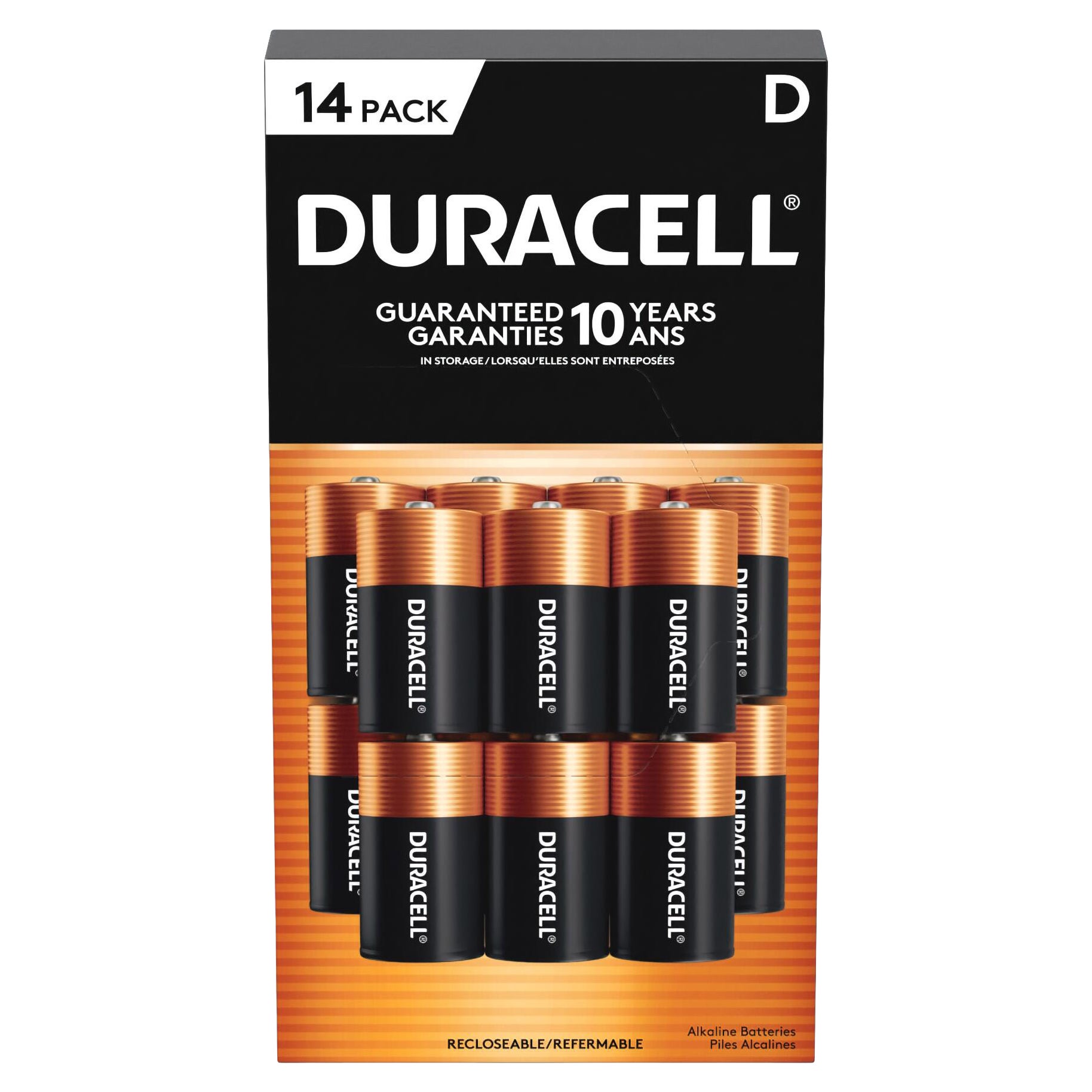 SAVE $2 on Duracell Coppertop Alkaline D Batteries, 14 ct
